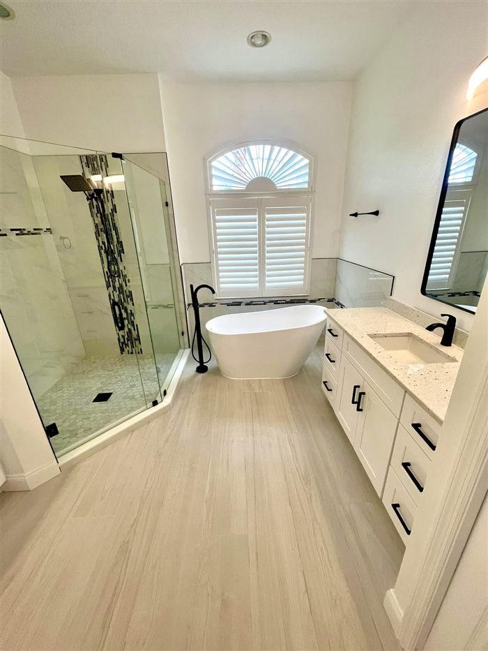 Small bathroom vs master bathroom remodel cost in Tampa